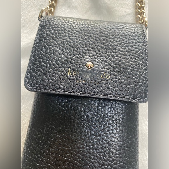 Kate Spade Phone Crossbody Bag Color: Black - Picture 2 of 10